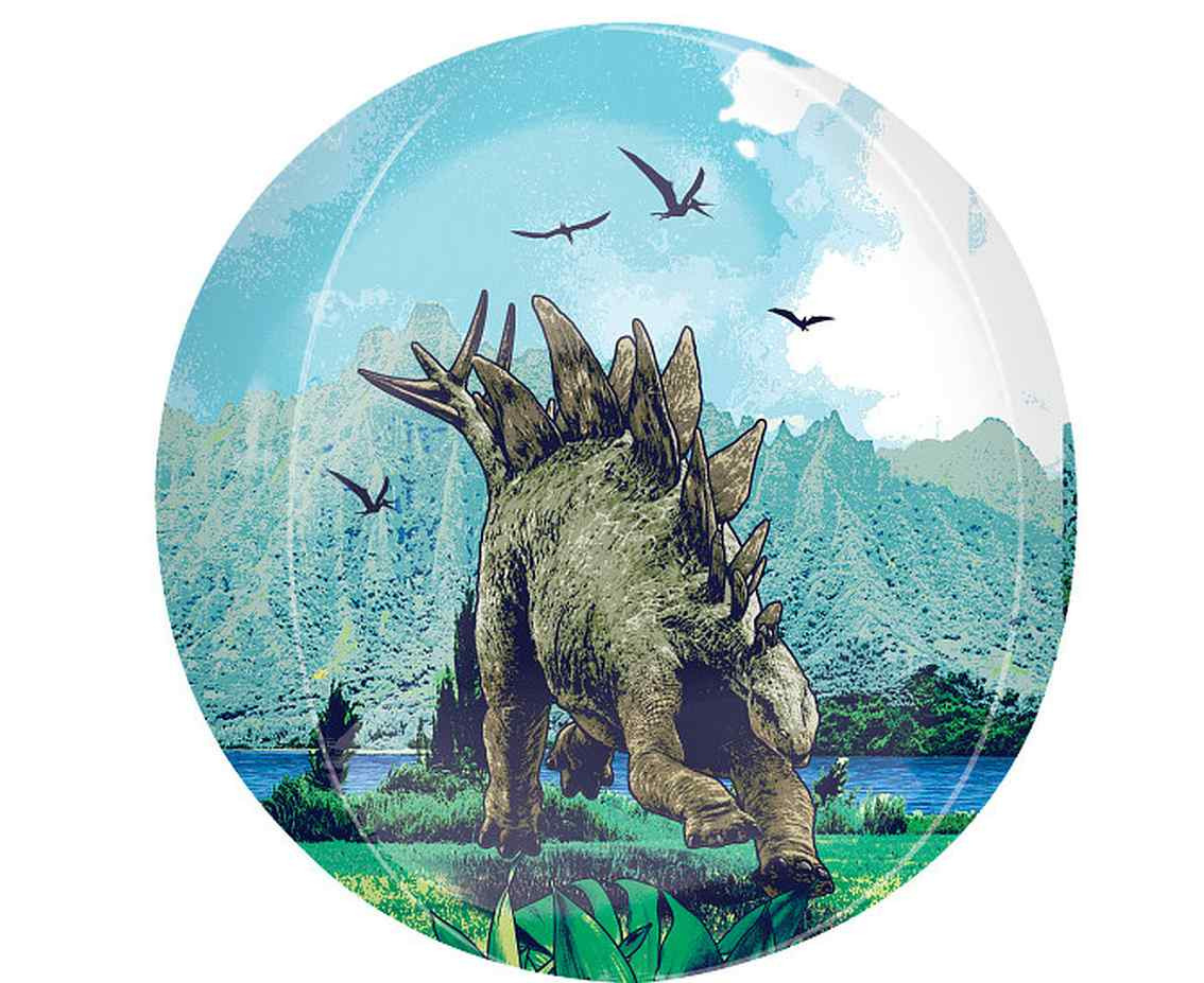 Foil balloon ORBZ XL Jurassic World: Dominion, 38x 40 cm, license EOL